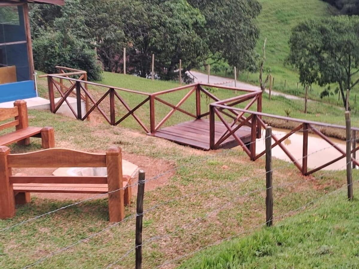 Casa De Campo Na Mantiqueira Пиндамоньянгаба Экстерьер фото